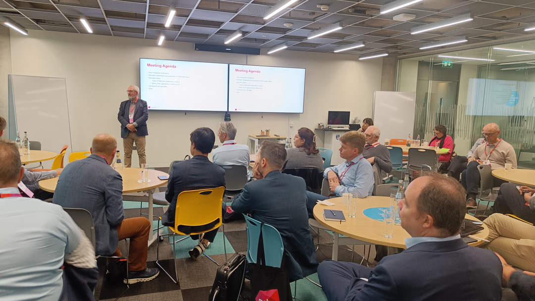 Charing the very first fraud expert group at Mobey Forum in Dublin.